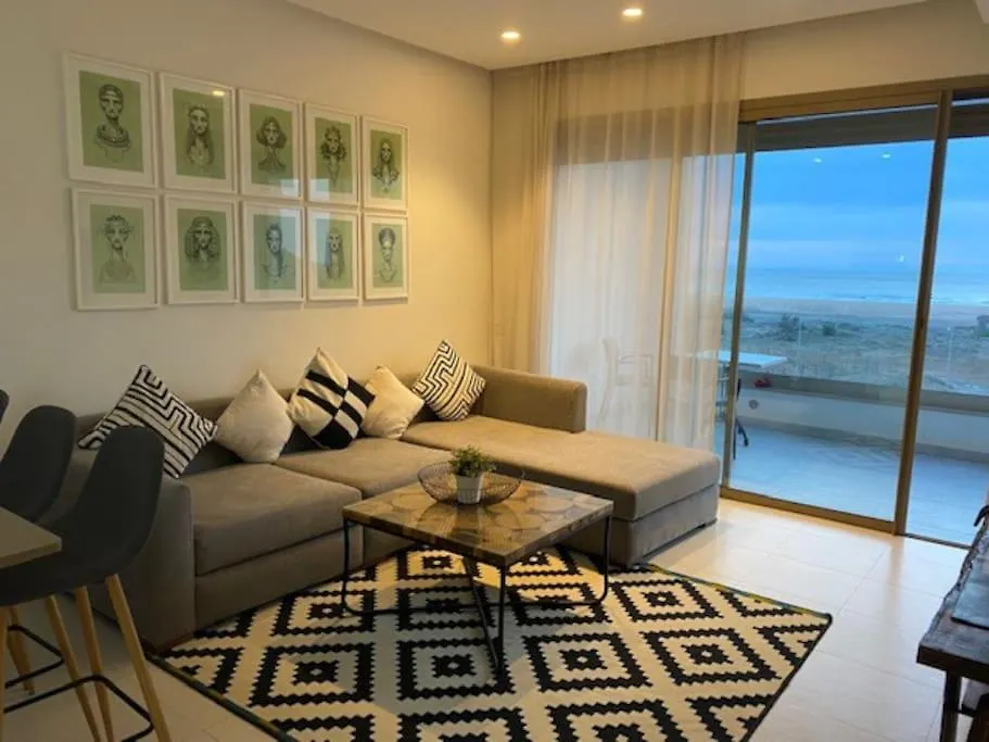 Beachfront Apartment *8* W/Balcony Agadir